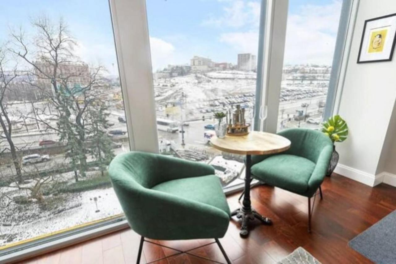 Hostwise - The Washington At Chatham - Free Parking, Private Gym, Skyline Views! Appartamento